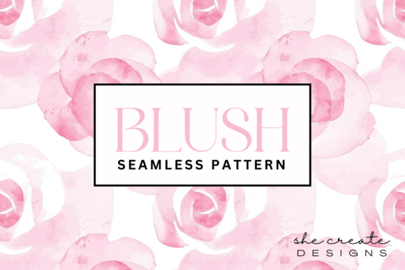 Blush Roses Seamless Digital Paper: Elevating Your Creative Projects with Effortless Elegance