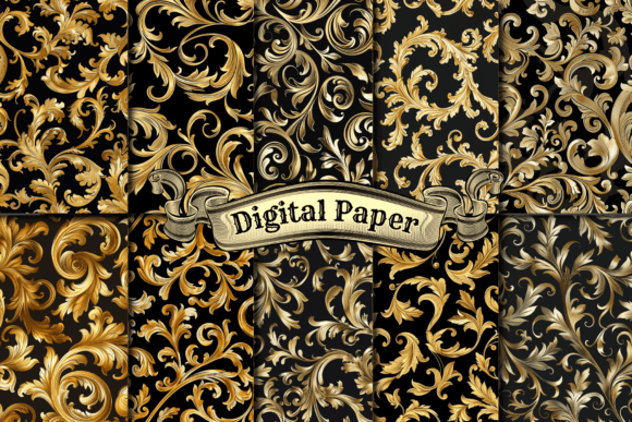 Gold and Black Scrapbook Paper: A Strategic Asset for High-Impact Design