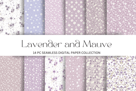 Lavender and Mauve Seamless Paper: A Digital Resource Evaluation
