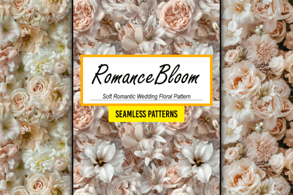 Soft Romantic Wedding Floral Pattern Art: A Practical Guide to Integration and Design