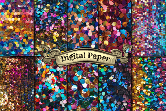 Unlocking Creativity with Glam Glitter Digital Paper