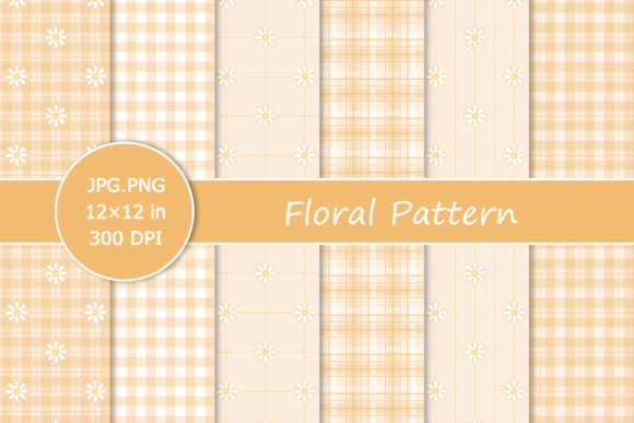 Yellow Daisy Pattern: Effortless Elegance for Creative Projects
